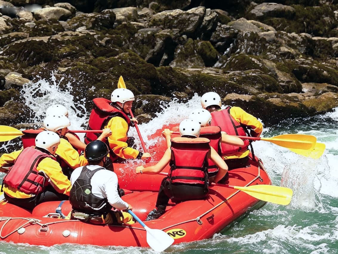Rafting al límite con Chile